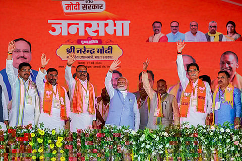 PM Modi campaigns for LS polls in UP